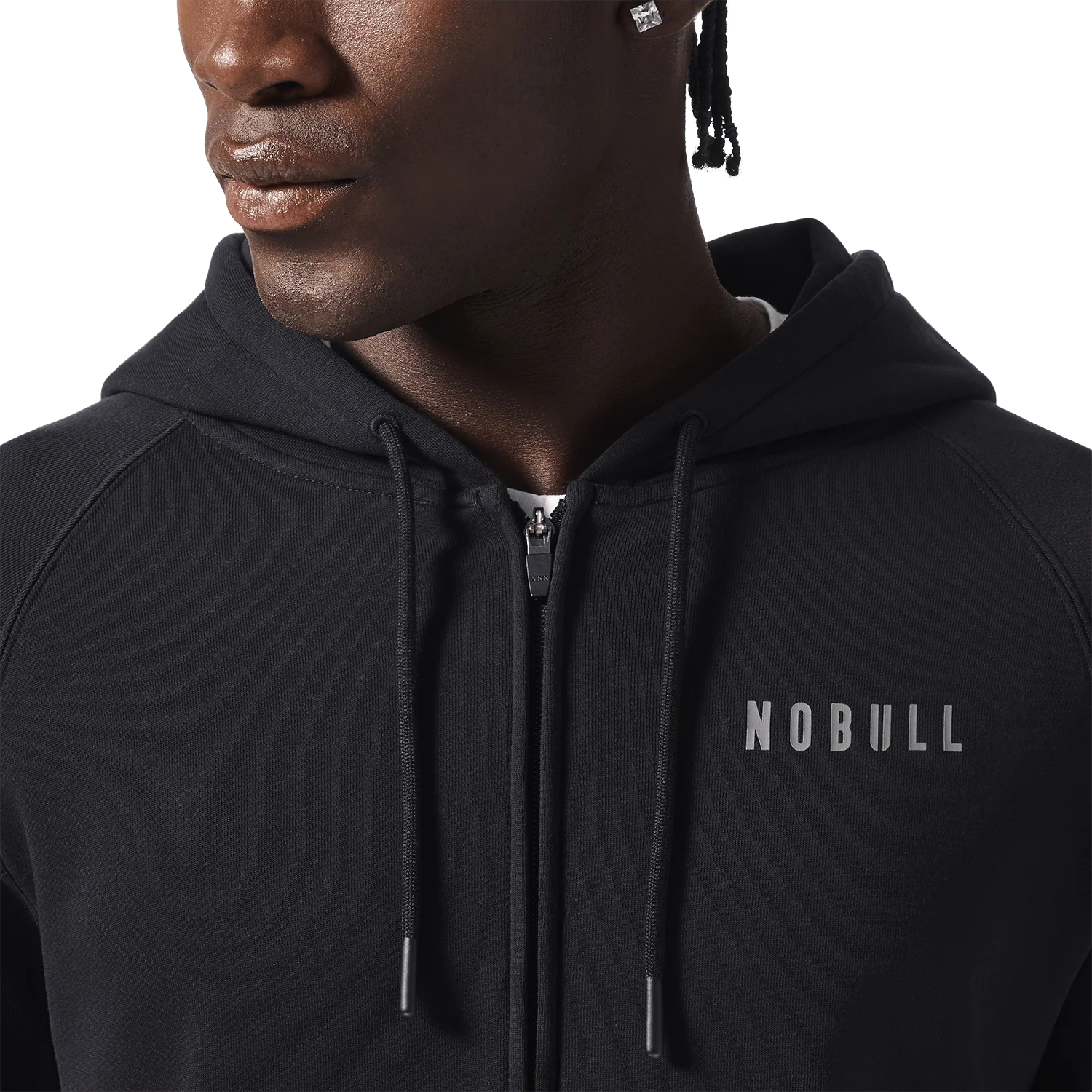 Men's NOBULL Full Zip Hoodie - Image 4