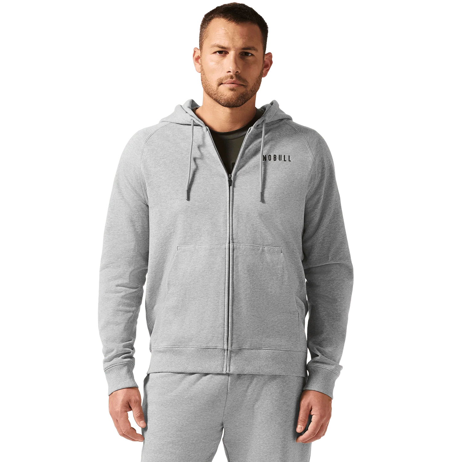 Men's NOBULL Full Zip Hoodie - Image 2