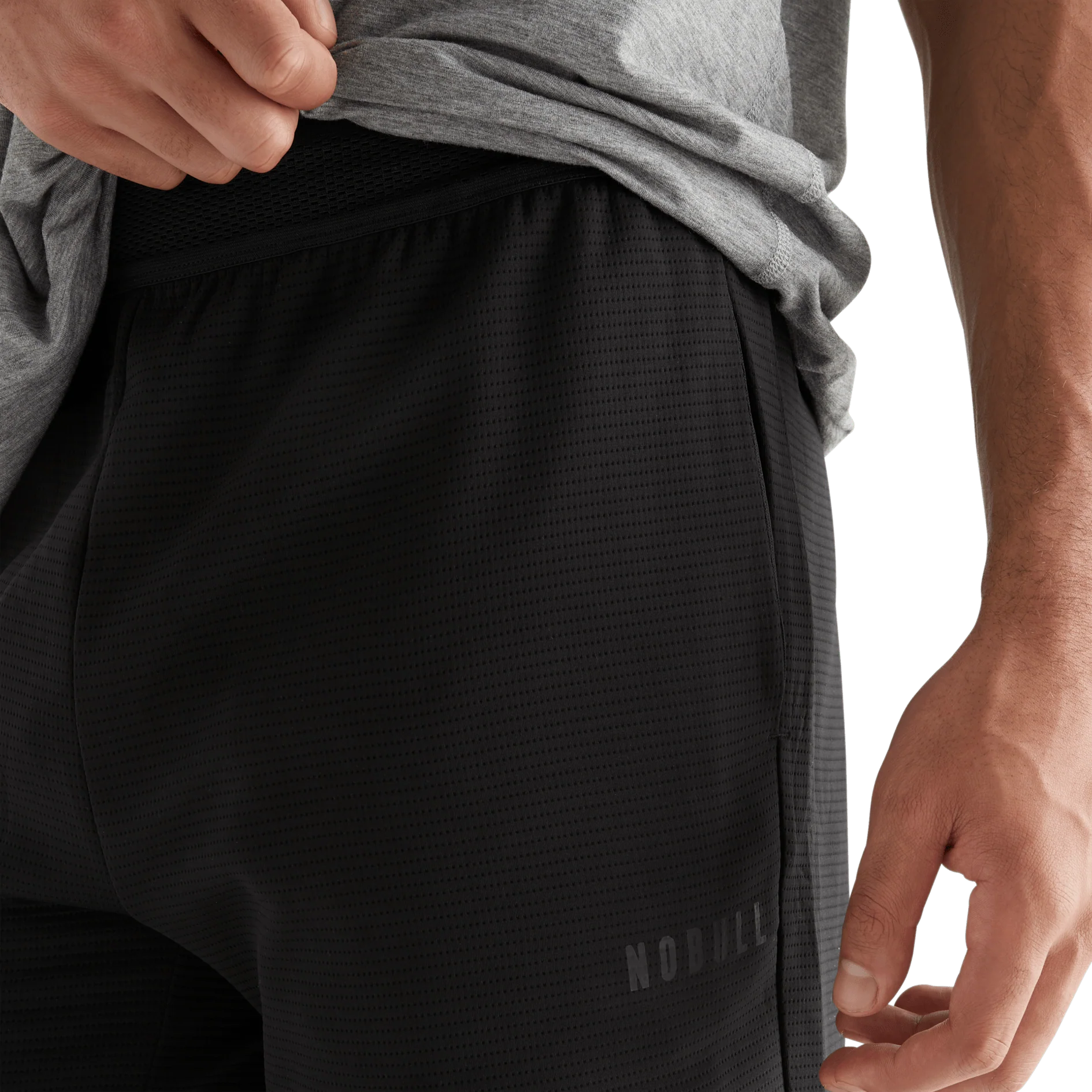 Men's Textured Knit Short 7" - Image 4