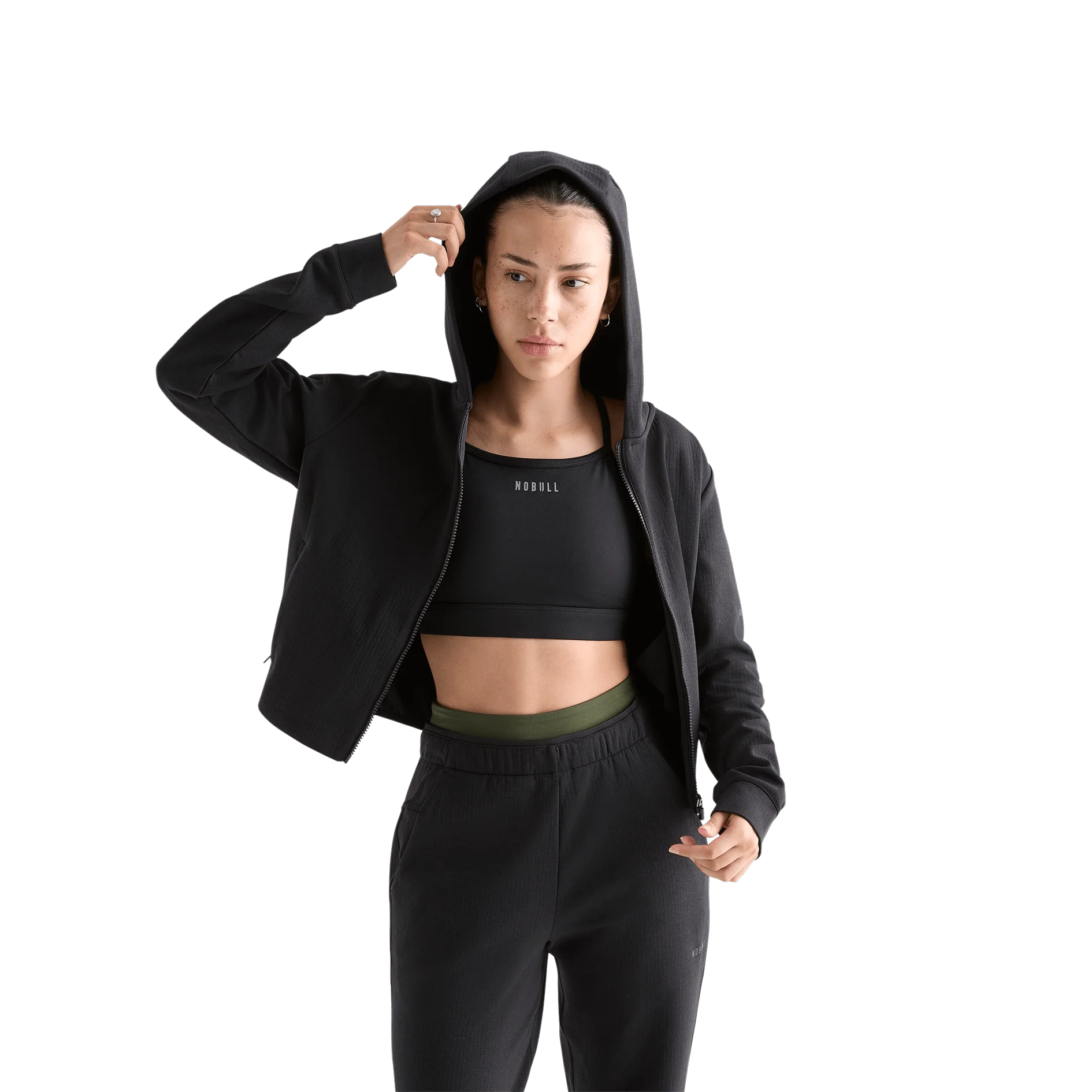 Women's Drive Cropped Zip-Up - Image 3