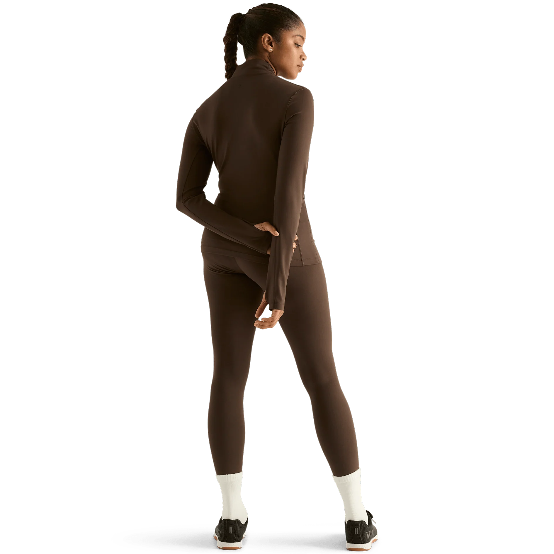 Women's High-Rise Matte Tight 25" - Image 3