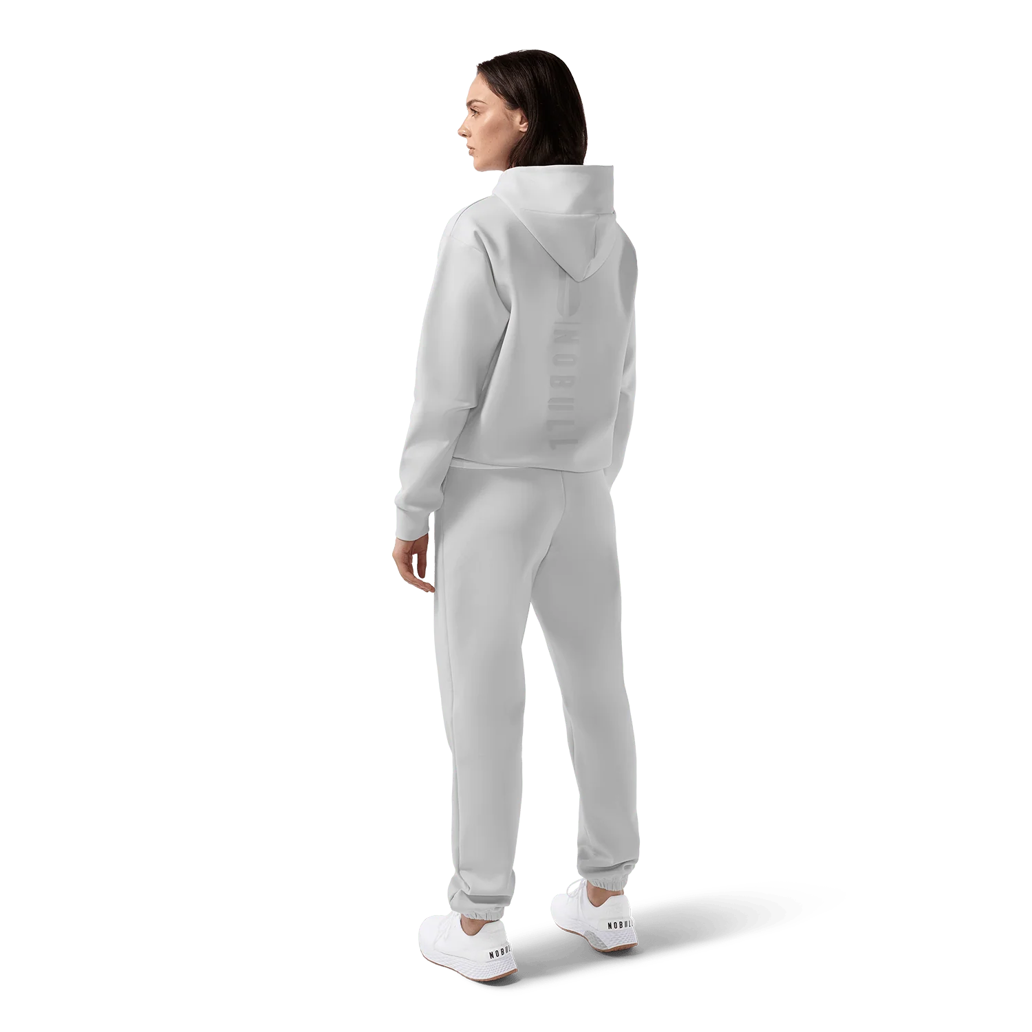 Women's Light Grey Elements Hoodie x Sweatpant - Image 2