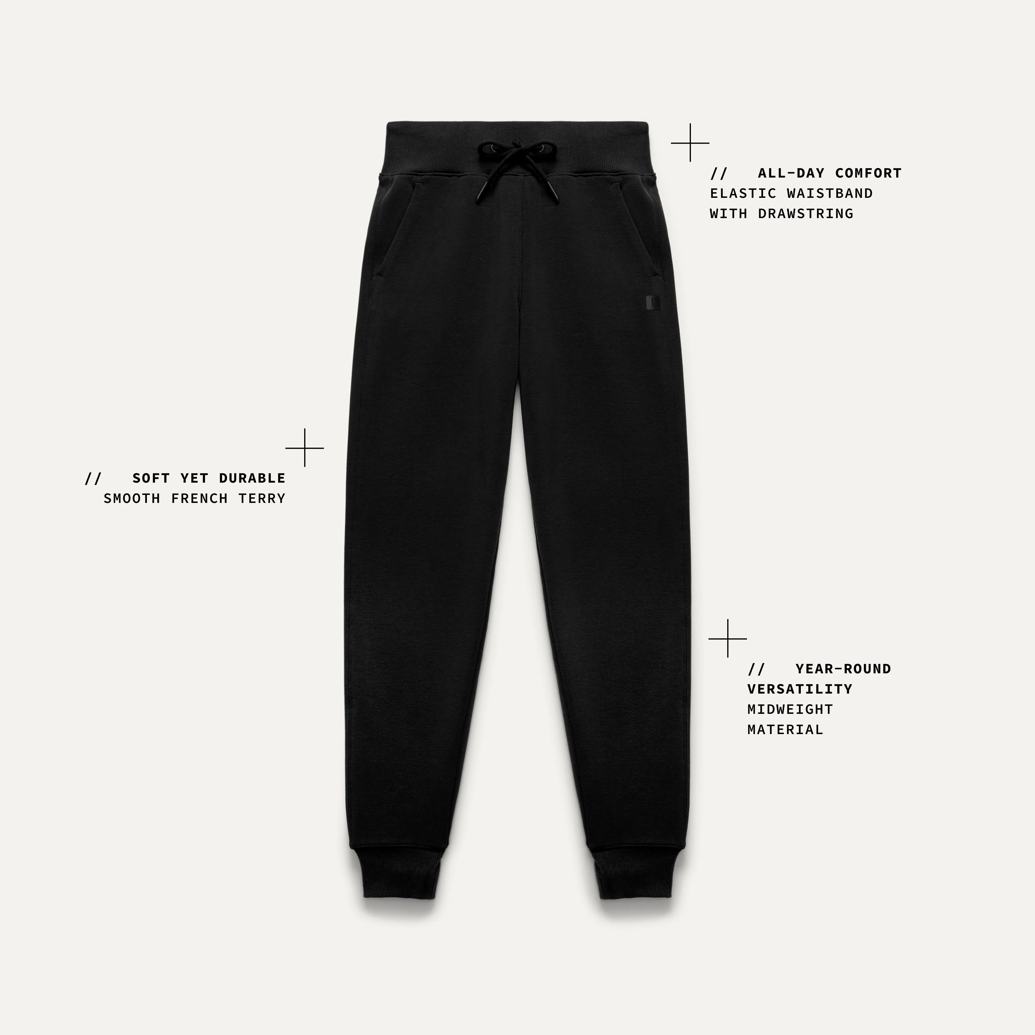 Women's NOBULL Crew x Jogger - Black - Image 7