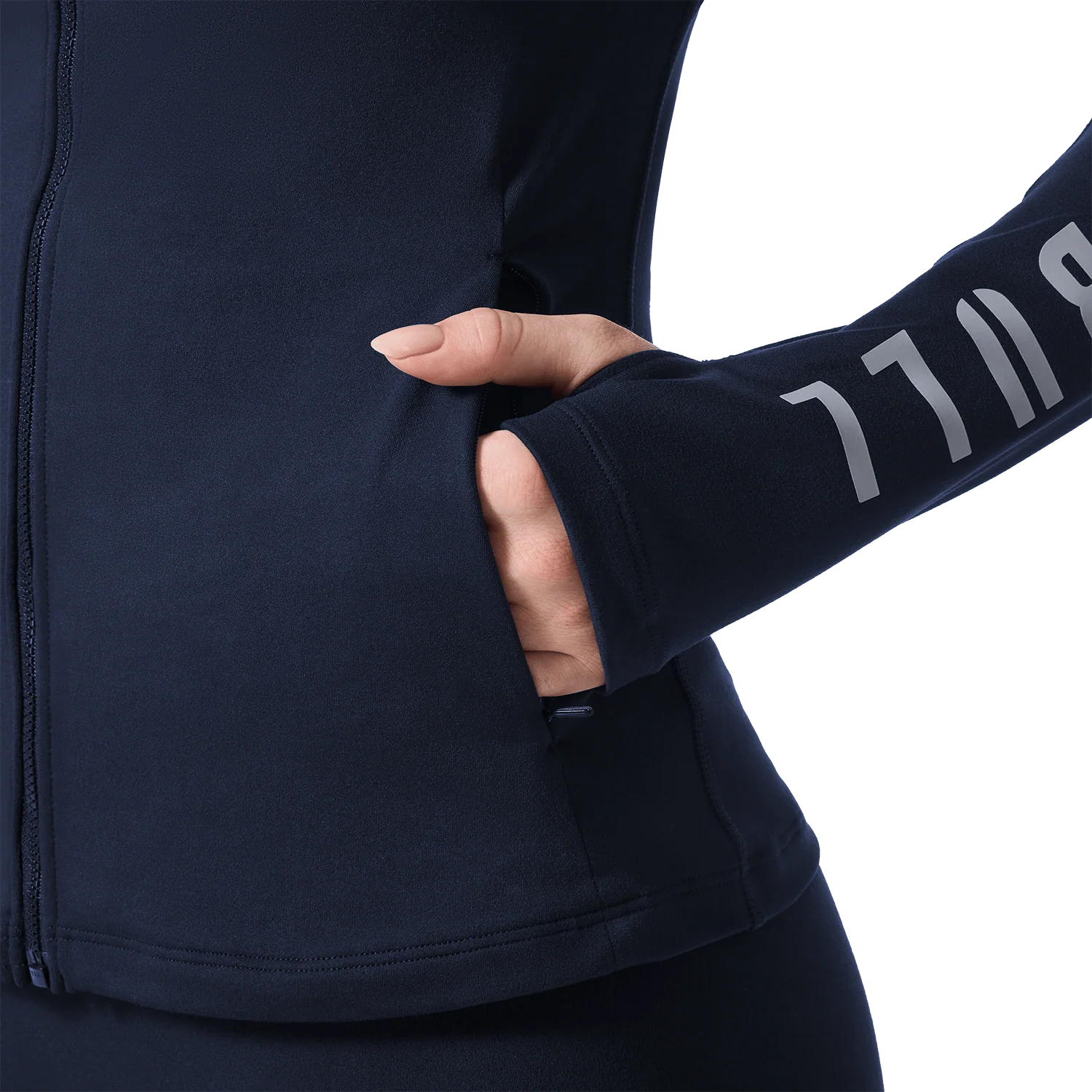 Women's NOBULL Matte Zip-Up Jacket - Image 8